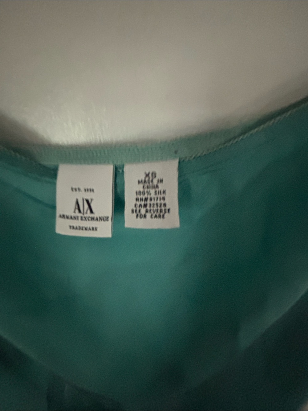 Armani Exchange Teal Midi Skirt - Women's